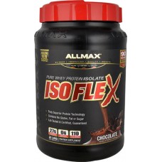 ALLMAX Nutrition IsoFlex Pure Whey Protein Isolate Chocolate -- 2 lbs