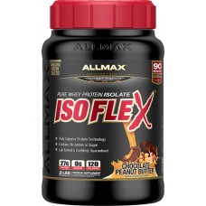 ALLMAX Nutrition IsoFlex Pure Whey Protein Isolate Chocolate Peanut Butter -- 2 lbs