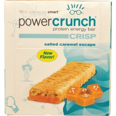 BioNutritional Research Group Power Crunch® Protein Energy Bar Crisp Salted Caramel Escape -- 12 Bars