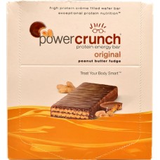 BioNutritional Research Group Power Crunch® Protein Energy Bar Peanut Butter Fudge -- 12 Bars