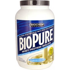 Biochem Sports BioPure™ Whey Protein Isolate Powder Vanilla Cream -- 2 lbs