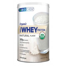 Biochem Sports Organic 100% Whey Protein Powder Natural -- 10.5 oz