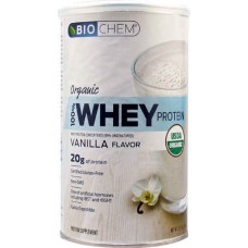 Biochem Sports Organic 100% Whey Protein Powder Vanilla -- 12.7 oz