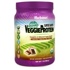 Bluebonnet Nutrition Super Earth® VeggieProtein Chocolate -- 1 lb