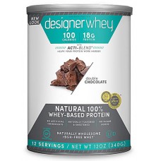 Designer Protein Protein Powder Double Chocolate -- 12.7 oz