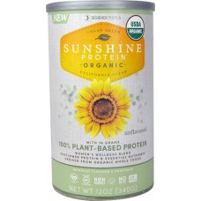 Designer Protein Sunshine Organic Protein™ Unflavored -- 12 oz
