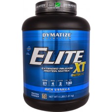 Dymatize Elite XT Extended Release Protein Matrix Rich Vanilla -- 4 lbs