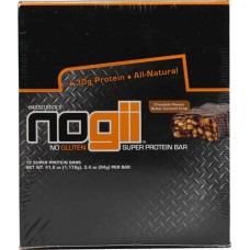Elisabeth Hasselbeck's NoGii™ High Protein Bar Chocolate Peanut Butter Caramel Crisp -- 12 Bars