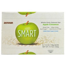 Forward Foods Detour® Smart Whole Grain Oatmeal Whey Protein Bar Apple Cinnamon -- 9 Bars