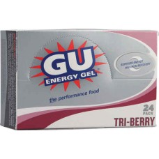 GU Energy Labs Energy Gel® Tri-Berry -- 24 Packets