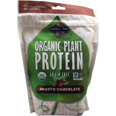 Garden of Life Organic Plant Protein Smooth Chocolate -- 10 Servings