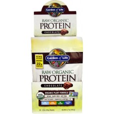 Garden of Life RAW Organic Protein Plant Formula Chocolate -- 10 Packets
