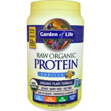 Garden of Life RAW Organic Protein Plant Formula Vanilla -- 22 oz