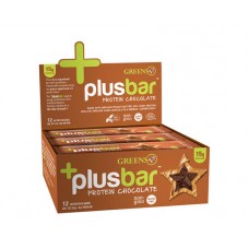 Greens Plus +plusbar Protein Chocolate Peanut Butter -- 12 Bars