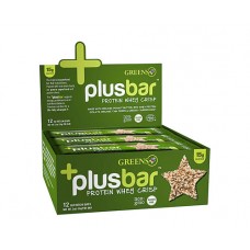 Greens Plus +plusbar Protein Whey Krisp -- 12 Bars