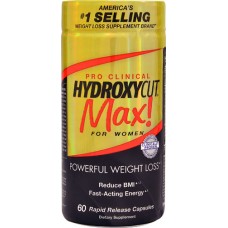 Hydroxycut Pro Clinical Max For Women -- 60 Rapid Release Capsules