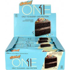 ISS Research OhYeah!® ONE Protein Bar Chocolate Birthday Cake -- 12 Bars