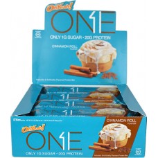 ISS Research OhYeah!® ONE Protein Bar Cinnamon Roll -- 12 Bars