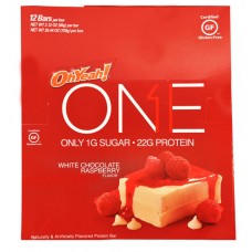 ISS Research OhYeah!® ONE Protein Bar White Chocolate Raspberry -- 12 Bars