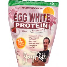 Jay Robb Egg White Protein Strawberry -- 24 oz