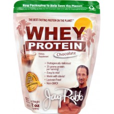 Jay Robb Whey Protein Isolate Chocolate -- 12 oz