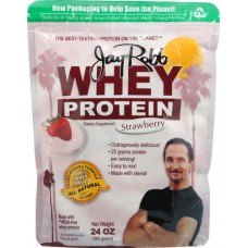 Jay Robb Whey Protein Isolate Strawberry -- 24 oz