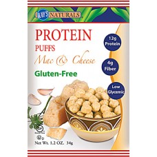 Kay's Naturals Protein Puffs Gluten Free Mac and Cheese -- 6 Bags