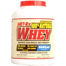 MET-Rx Instantized Natural Whey Powder Vanilla -- 5 lbs