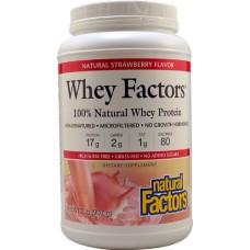 Natural Factors Whey Factors® Natural Strawberry -- 2 lbs