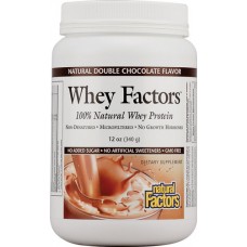 Natural Factors Whey Factors® Double Chocolate -- 12 oz