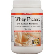 Natural Factors Whey Factors® Unflavored -- 12 oz