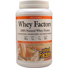 Natural Factors Whey Factors® Unflavored -- 2 lbs