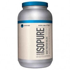 Nature's Best Isopure Natural Whey Protein Isolate Powder Natural Vanilla -- 3 lbs