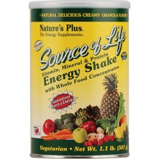 Nature's Plus Source of Life® Energy Shake Creamy Granola -- 1.1 lbs