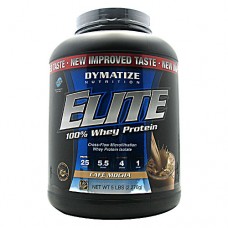 Dymatize Elite 100% Whey Protein Cafe Mocha -- 5 lbs