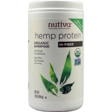 Nutiva Organic Hemp Protein Hi-Fiber -- 16 oz