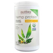 Nutiva Organic Hemp Protein Shake Mix Vanilla -- 16 oz