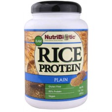 NutriBiotic Rice Protein Powder Vegan Plain -- 1.5 lbs
