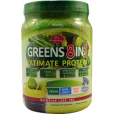 Olympian Labs Greens 8 in 1 Ultimate Protein Blueberry -- 14 Servings