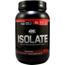 Optimum Nutrition Isolate 100% Whey Protein Isolate Chocolate Shake -- 1.65 lbs