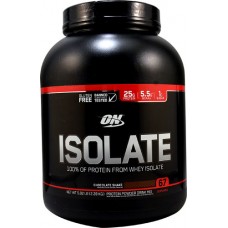 Optimum Nutrition Isolate 100% Whey Protein Isolate Chocolate Shake -- 5.02 lbs