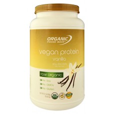 Organic Food Bar Vegan Protein Vanilla -- 26 Servings