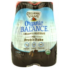 Organic Valley Organic Balance Milk Protein Shake Dark Chocolate -- 4 Bottles