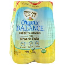 Organic Valley Organic Balance Milk Protein Shake Vanilla Bean -- 4 Bottles