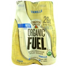 Organic Valley Organic Fuel High Protein Milk Shake Vanilla -- 4 Bottles