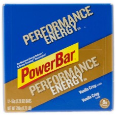PowerBar Performance Energy Bar Vanilla Crisp -- 12 Bars