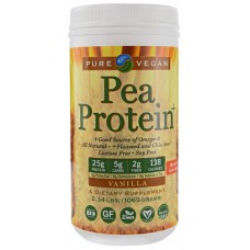 Pure Advantage Pea Protein + Vanilla -- 2.34 lbs
