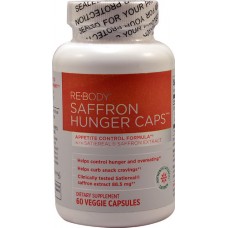Re-Body Saffron Hunger Caps™ Appetite Control Formula with Satiereal® Saffron Extract -- 60 Veggie Caps