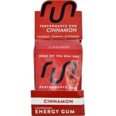 Run Energy Performance Gum Cinnamon -- 12 Packs