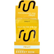 Run Energy Performance Gum Fruit -- 12 Packs